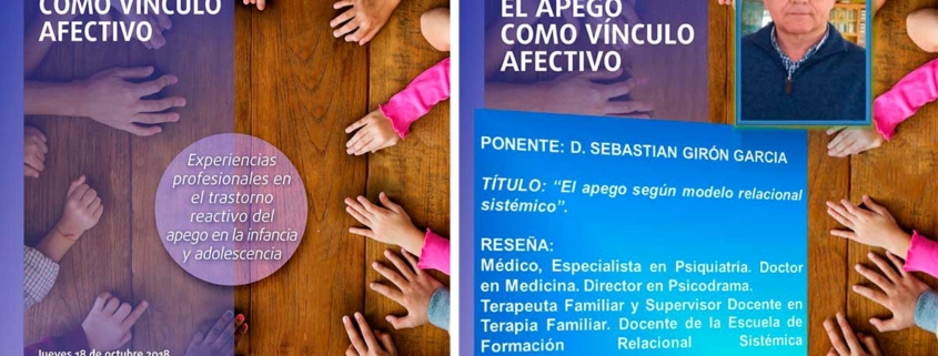 Jornada de apego clínica de salud mental en Sevilla SAMU Wellness Sebastián Girón