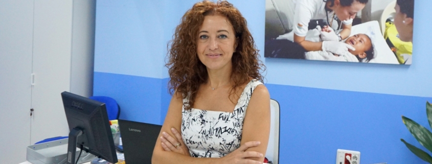 Elisa Lallave, coordinadora del departamento de prevención y formación de SAMU