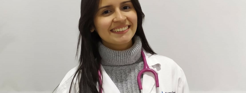 Carla Vanesa González, médico de SAMU Wellness